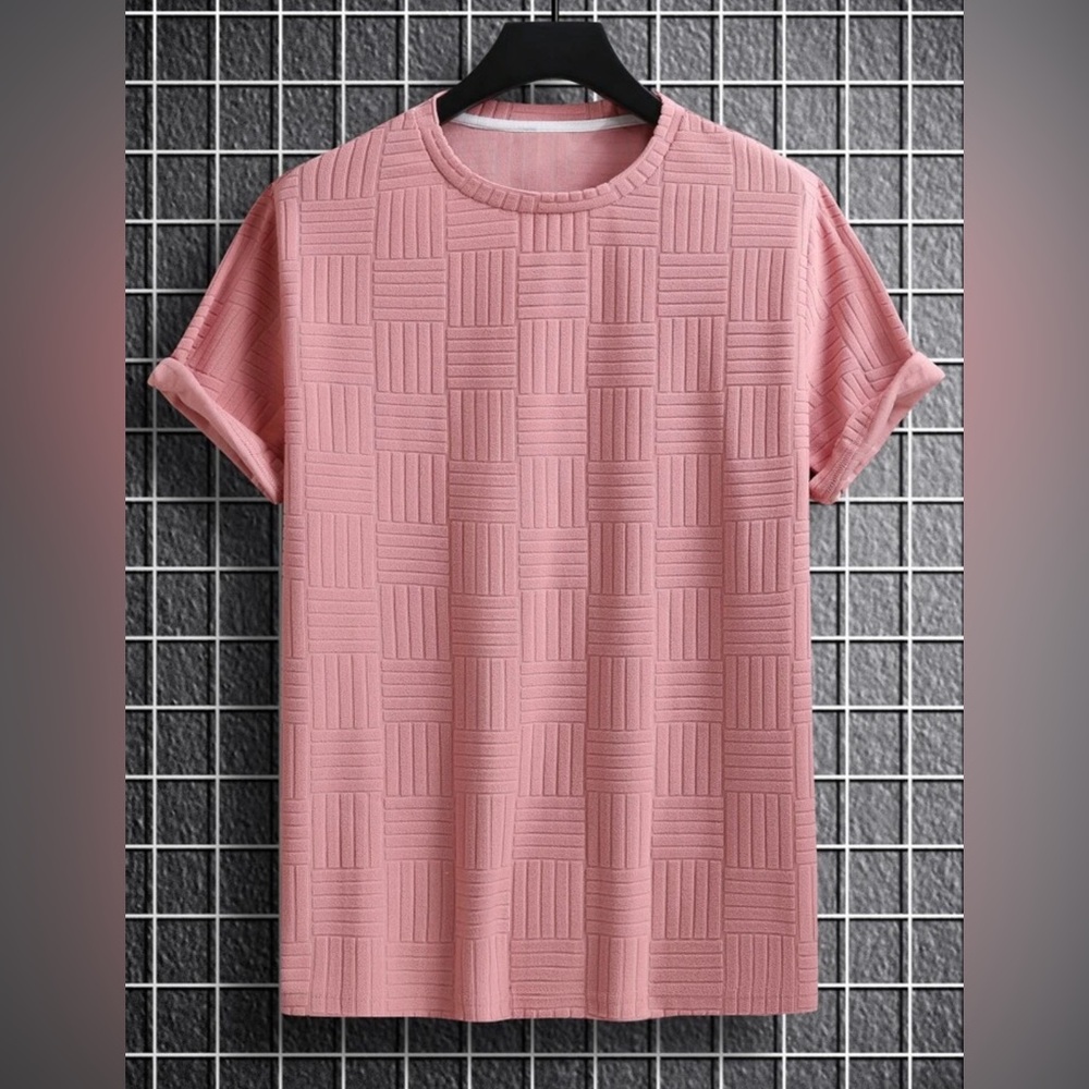 Pink mens Tshirt